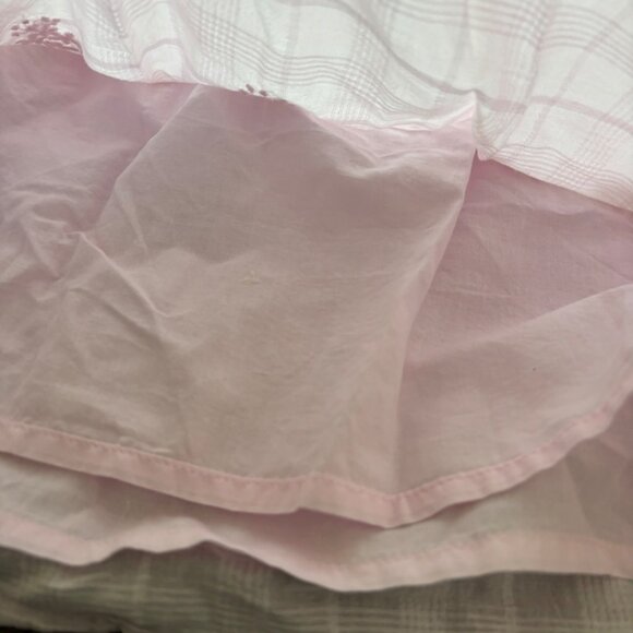 NWT Cat & Jack Flutter Sleeve Embroidered Top Pink Size 4/5 - Picture 4 of 4